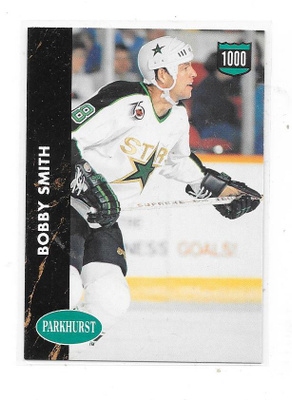 1991-92 Parkhurst French #217 Bobby Smith Minnesota