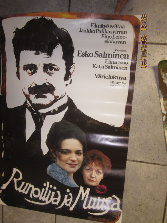 Runoilija ja muusa elokuvajuliste 1978 Esko Salminen Leino