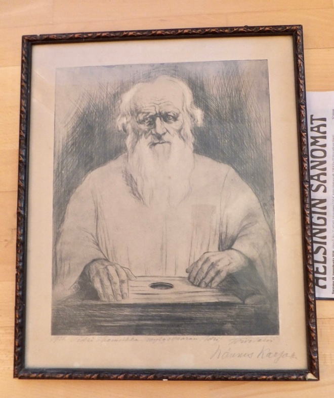 VANHA Taulu Kaunis Karjala Pedri Shemeikka Toivo Talvi 1936