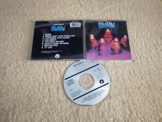 DEEP PURPLE - Burn CD