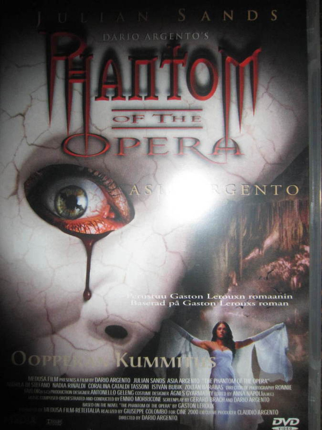 Dario Argento - Phantom Of The Opera DVD