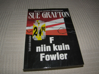Sue Grafton F niin kuin Fowler  -nid