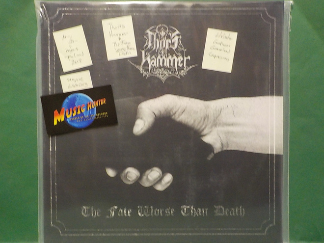 THOR'S HAMMER - THE FATE WORSE THAN DEATH - M-/M- LP