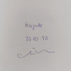 Jörn Donner : Varför finns jag till (signeerattu, tekijän... - pikkukuva 3