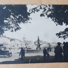 Helsinki, Espalta Kauppatorille, auto, raitiovaunu p. 1929 - pikkukuva 1
