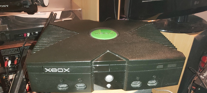 X-BOX Orig. 2 Ohjainta Videokaapeli. virtakaapeli DVD ohjain