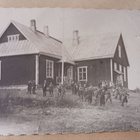 Vieremä, Kauppilanmäen koulu ja oppilaita 1947, vkpk - pikkukuva 1