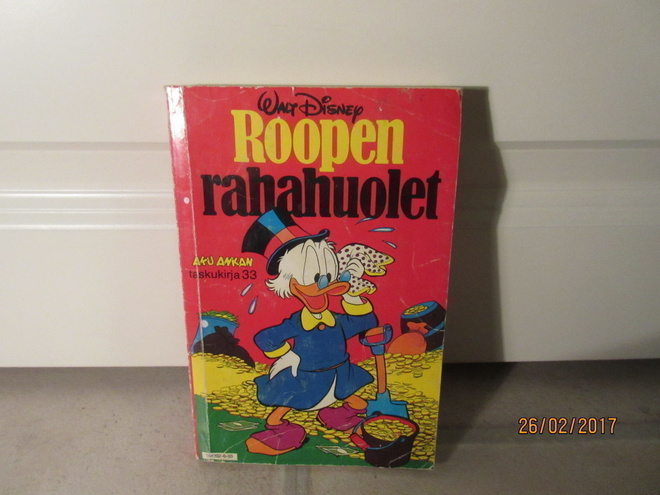 Aku Ankan taskukirja 33 - Roopen rahahuolet (2.Painos)