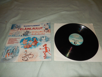 Suosituimmat eläinlaulut vinyyli