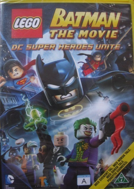 LEGO BATMAN THE MOVIE DVD UUSI