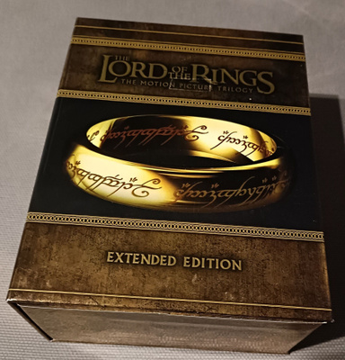 THE LORD OF THE RINGS Trilogy BD DVD Extended Edition