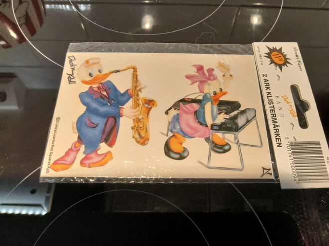 Disney Duck'n Roll Band tarrat