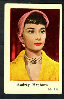 Keräilykuva - Audrey Hepburn Nr 852