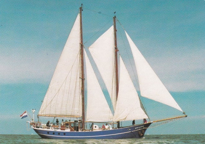 LAIVAKORTTI - PURJELAIVA - ARIADNE