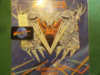 AGRESSOR - NEVERENDING DESTINY - GER 1990 EX-/EX+ LP