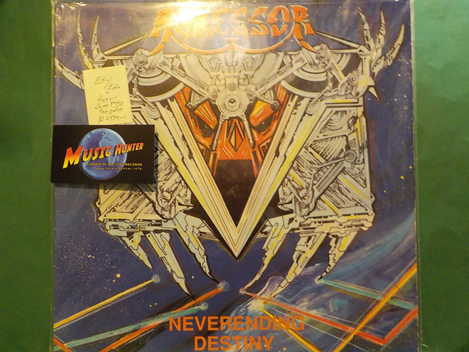 AGRESSOR - NEVERENDING DESTINY - GER 1990 EX-/EX+ LP
