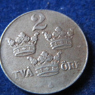 2 öre 1942 fe. Ruotsi-Sweden - pikkukuva 2