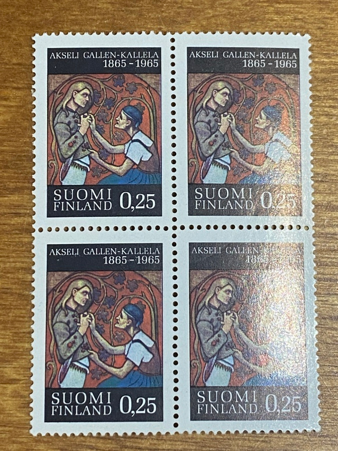 AKSELI GALLEN-KALLELA 0,25MK NELIÖ**