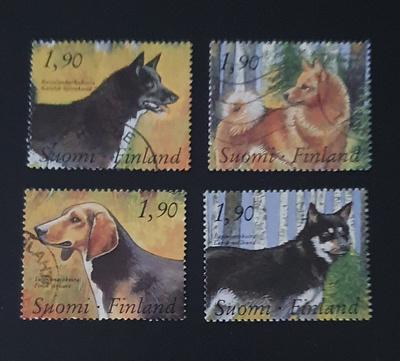 POSTIMERKIT KOIRAT 1989