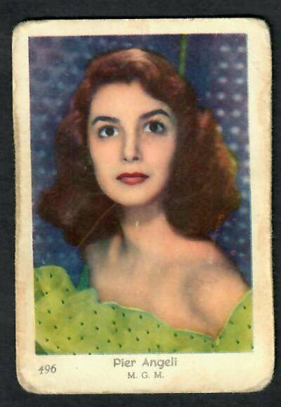 Keräilykuva - Pier Angeli 496 M.G.M.