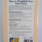 Oscar Collier ym. : How to Write & Sell Your First Novel - pikkukuva 2