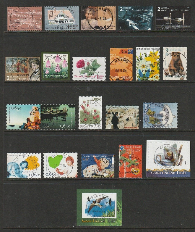 Vuoden 2004 merkit loistoleimattuina.