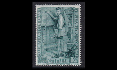Italia 948 ** Fermon ammatillinen koulutus 100v (1955)