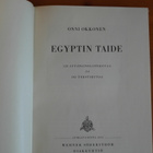 Onni Okkonen:Egyptin taide.Sid. - pikkukuva 3