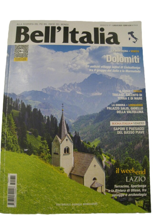 Bell´Italia Luglio 2025 – kulttuuri matkailu taide historia
