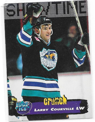 1995 Edge Ice #88 Larry Courville Syracuse Crunch Gooni