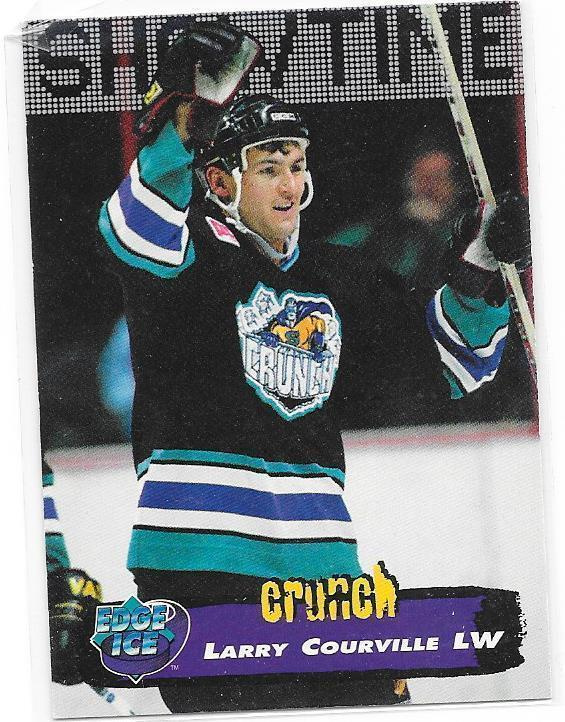 1995 Edge Ice #88 Larry Courville Syracuse Crunch Gooni