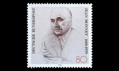 Saksa 1372 ** Jean Monnet, poliitikko (1988)