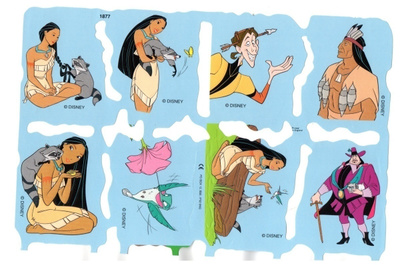 KIILTOKUVA °°POCAHONTAS°° / Mlp1877 (Disney)