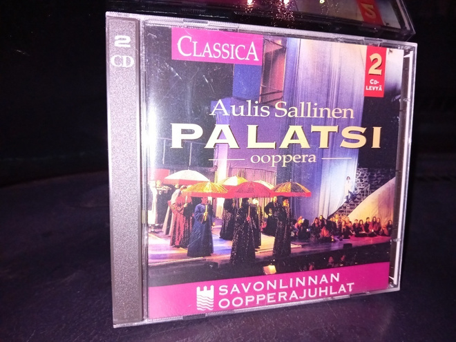 2CD Aulis Sallinen  : Palatsi  ooppera  ( SIS POSTIKULU  )