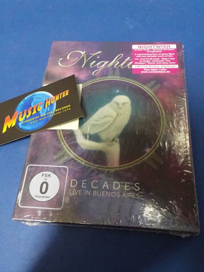 NIGHTWISH - DECADES LIVE IN BUENOS AIRES UUSI BLU-RAY