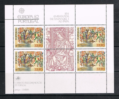 Portugal 1982 - Europa CEPT blokki ++