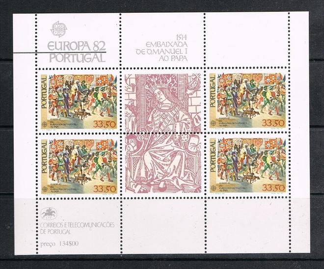 Portugal 1982 - Europa CEPT blokki ++