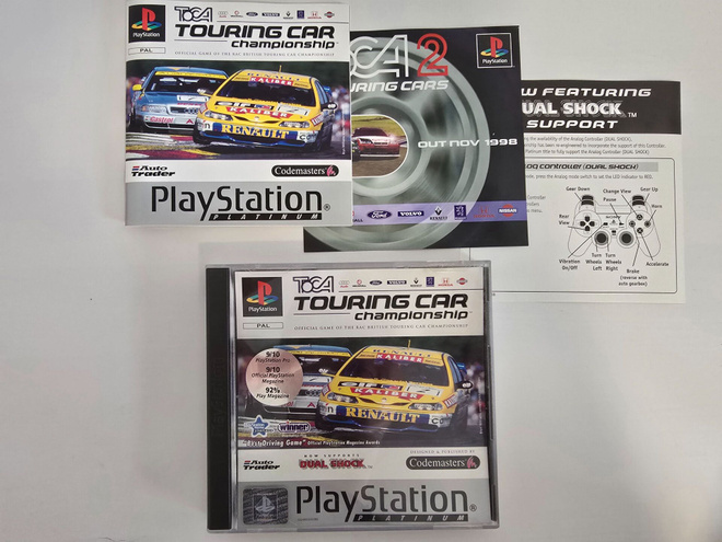 Toca touring car championship (PS1) (CIB) Platinum