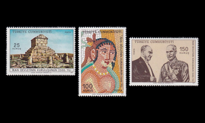 Turkki 2241-3 ** Iran 2500v (1971)