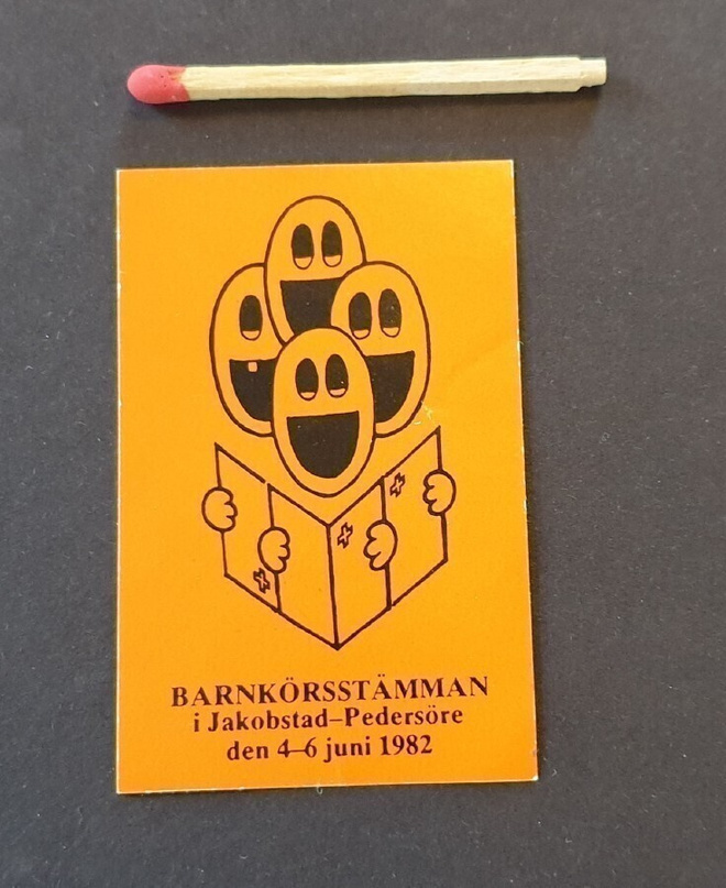 tarra Pietarsaari Pedersöre Barnkörsstämman 1982