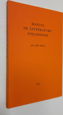 Aimo Sakari : Manuel de litterature finlandaise