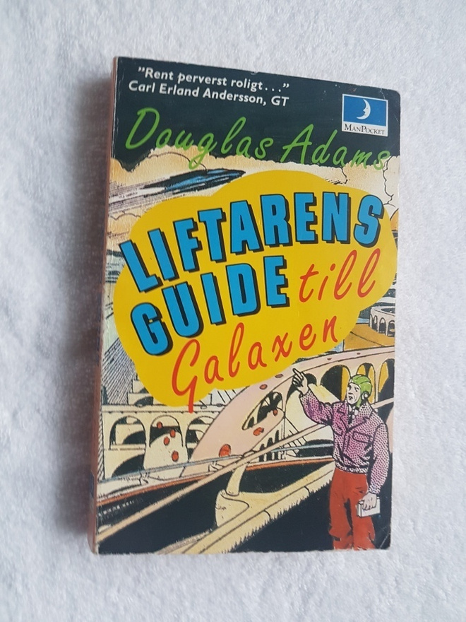 Liftarens guide till galaxen - Douglas Adams 1990