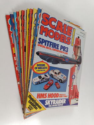 Scale Models International vuosikerta 1985