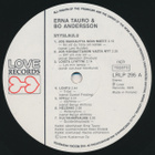 ERNA TAURO & BO ANDERSSON ~ Syyslaulu ~ LP Love Records - pikkukuva 3