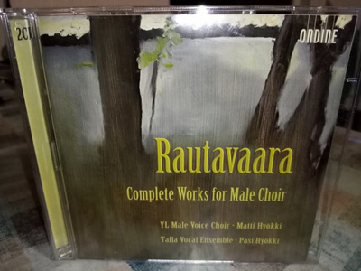 2CD Rautavaara : Complete Works for Male Choir ( SIS POSTIKU