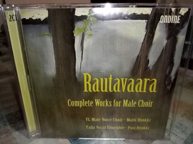 2CD Rautavaara : Complete Works for Male Choir ( SIS POSTIKU