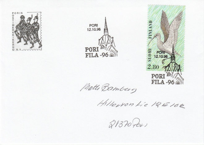 ERIKOISLEIMA , Porifila, Pori 12.10.1996
