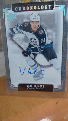 Chronology autograph Ville Heinola Jets!