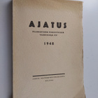 Ajatus. XV : filosofisen yhdistyksen vuosikirja 1948 - pikkukuva 1