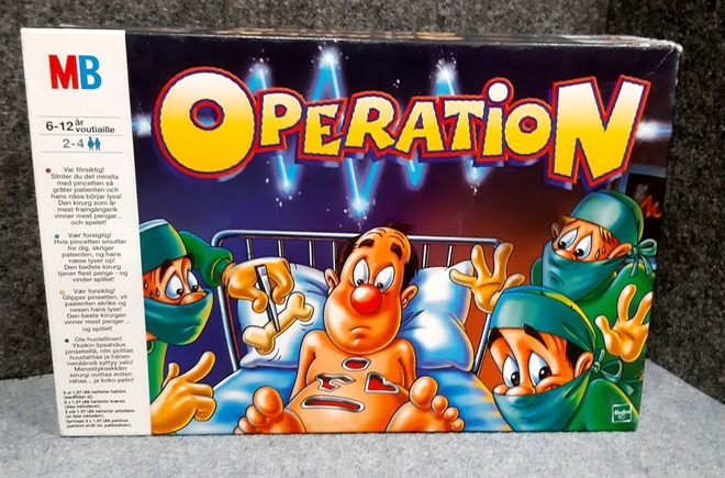 Operation peli vuodelta 1999 hieno kunto
